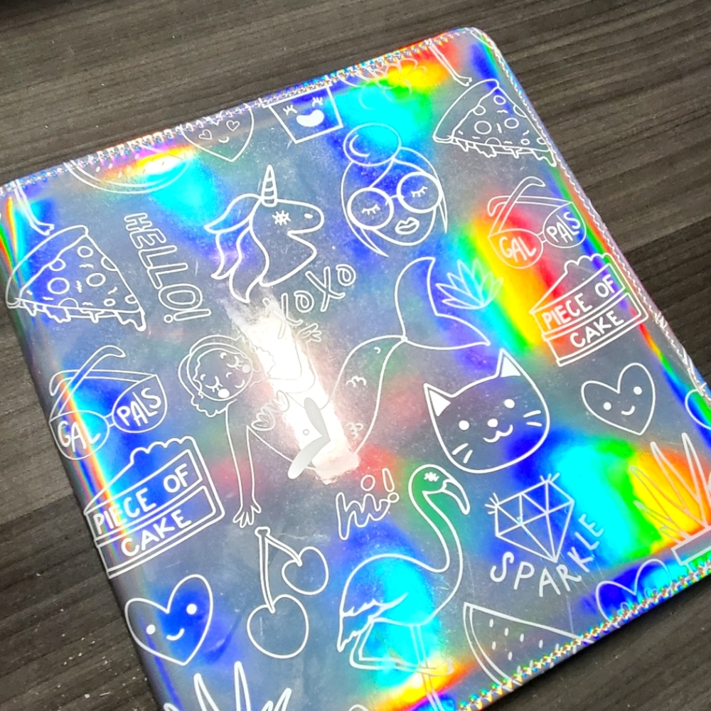 Holographic planner holder
